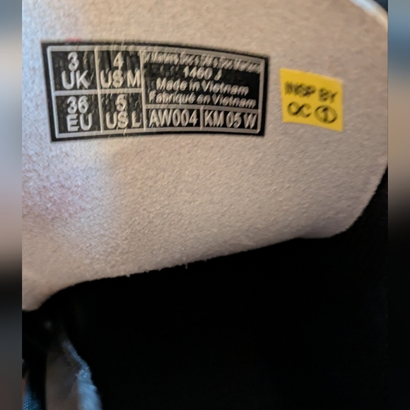 Dr Martens Unisex  Lace-Up Boots With Side Zipper. Size 5 Women, 4 Men. - Picture 8 of 8